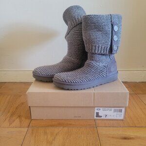 Uggs knit pull boots
